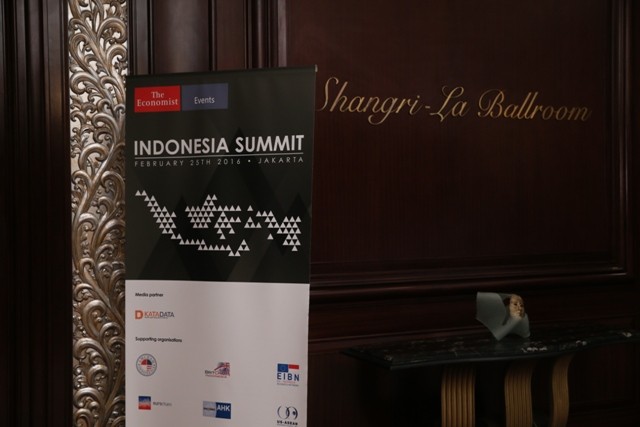 EIBN Supported The Economist's Indonesia Summit 2016