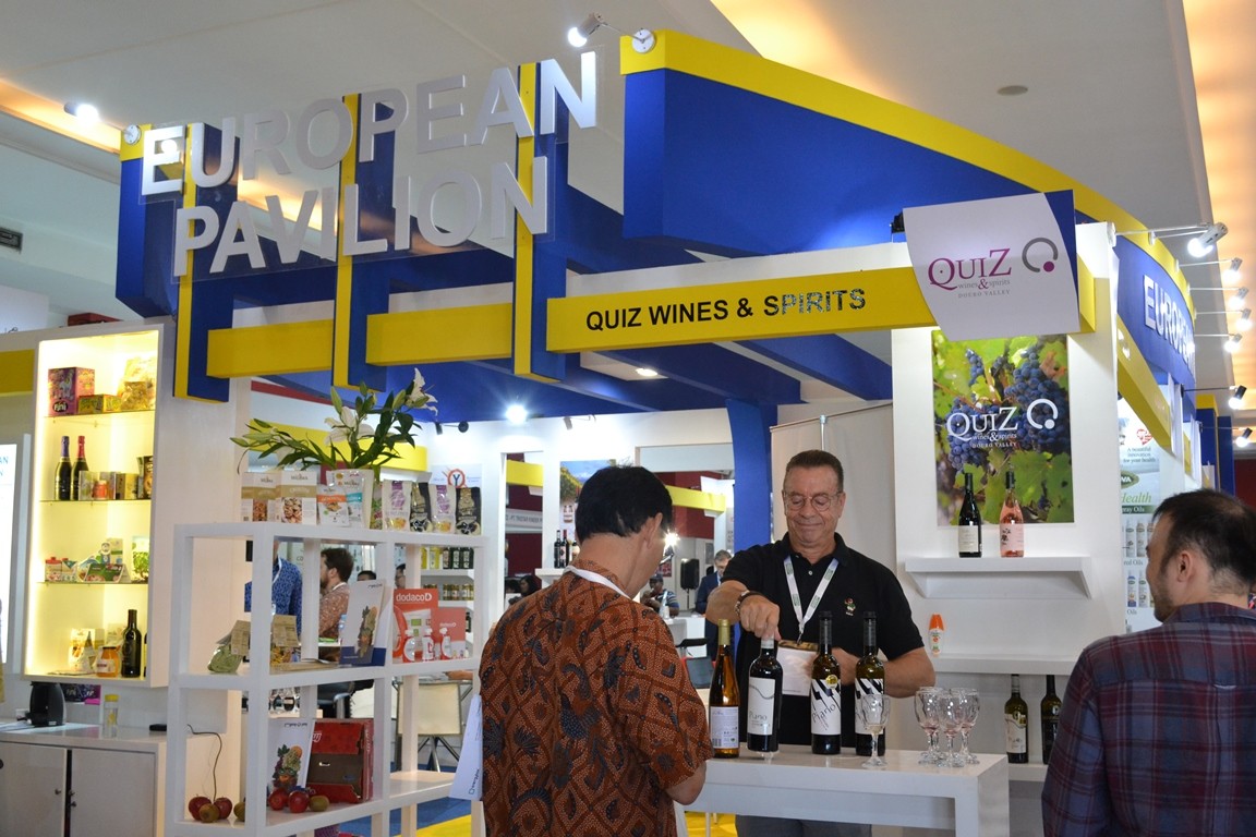 European Pavilion at Food & Hotel Indonesia (FHI) 2019