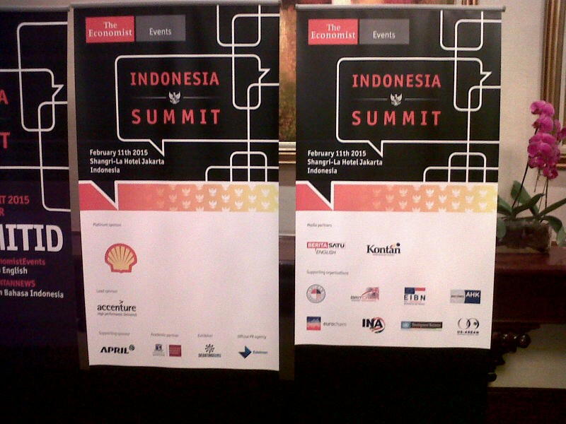 Indonesia Summit 2015: EIBN supported the Event